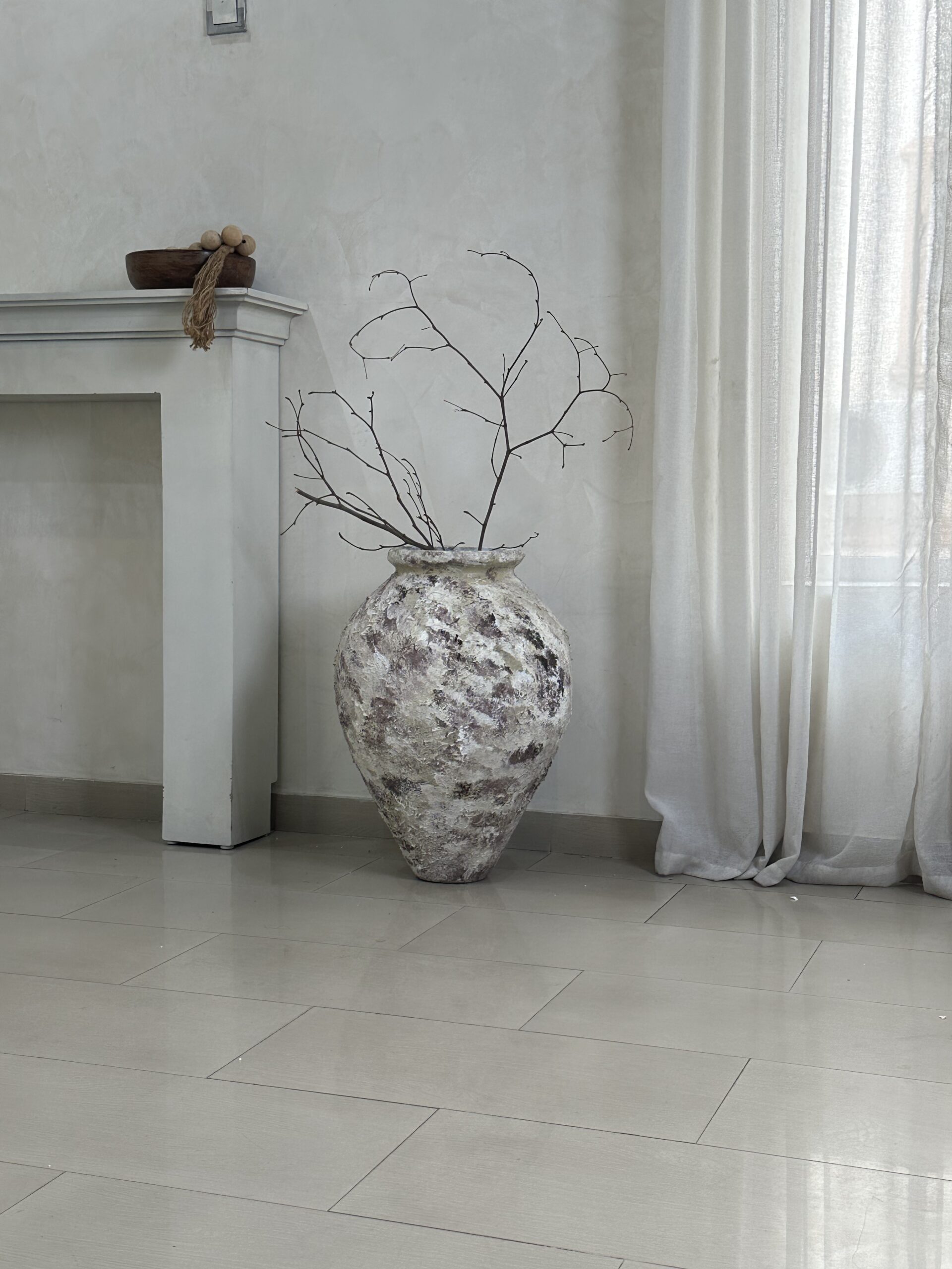 Minimalist flower pot in Nigeria