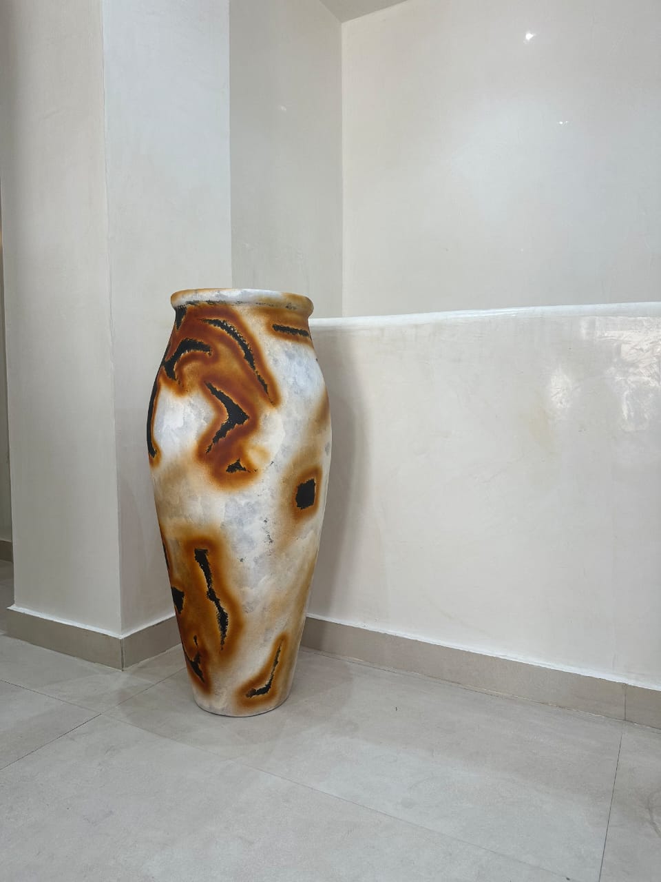 Oriental Effect Nile Pot (Burnt Orange)