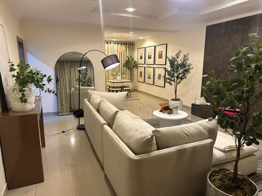 Artificial plants for living room spaces 4