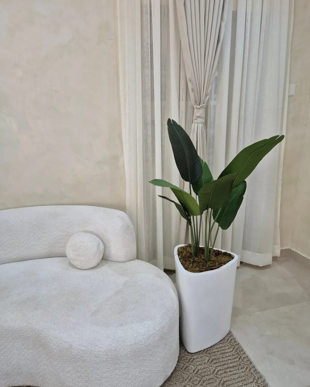 decorative artificial plants for living room
