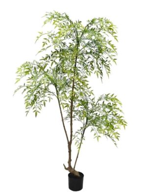 Artificial Green Nandina Plant - 150cm