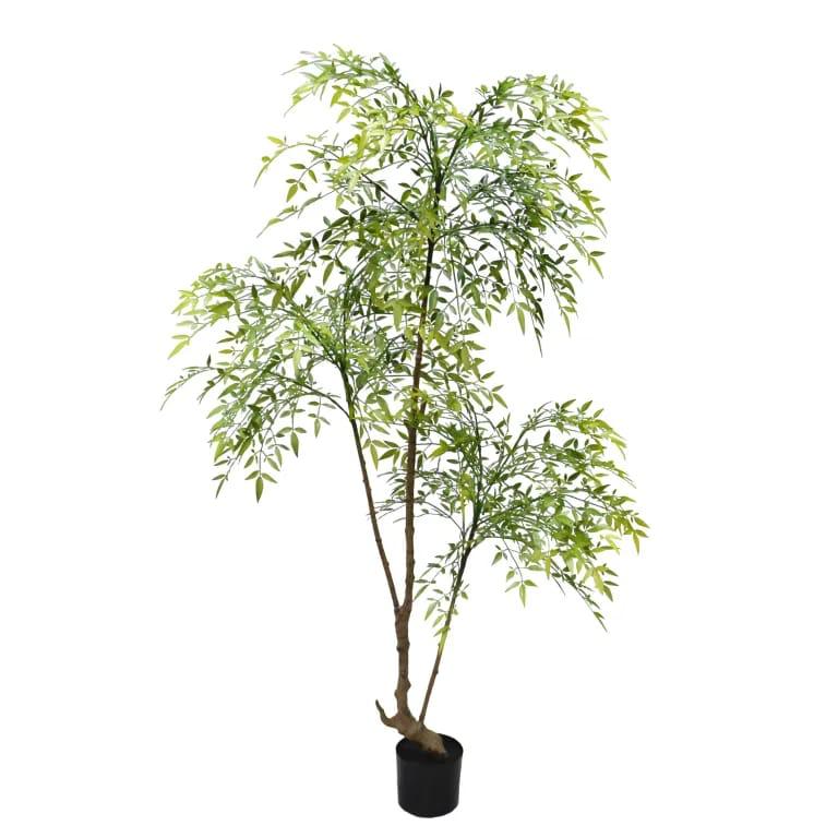 Artificial Green Nandina Plant - 150cm