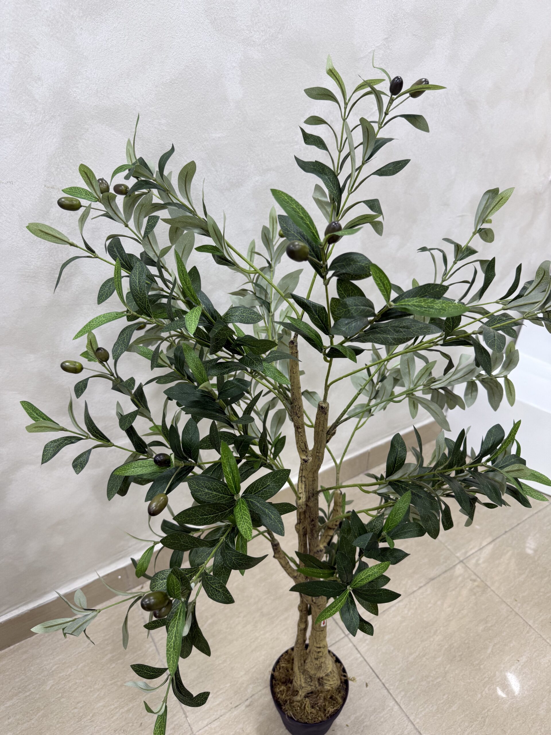 Artificial Life-like Realistic Twisted Olive Tree  - 150cm