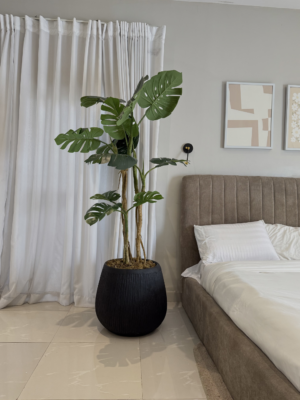 Artificial Monstera Plant Artificial Turtle Monstera plant for modern home décor