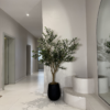 Realistic artificial olive tree for modern home décor