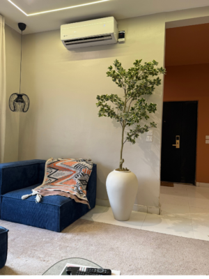 Artificial Banyan Tree in Nigeria Artificial banyan tree in Nigeria styled in Off-White Odel Antique Pot