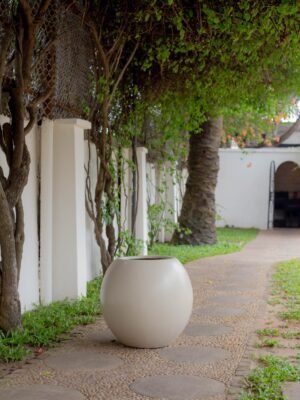 Bell Fiberglass Planter 50cm