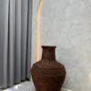 Brown Rustic Small Rivendell Antique Pot 75cm Brown Rustic Small Rivendell Antique Pot 75cm, view 3