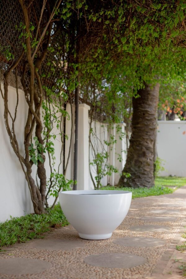 Chinese Cup Fiberglass Planter 35cm Chinese Cup Fiberglass Planter 35cm