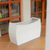 Curvy Trough Fiberglass Planter 60cm, view 2