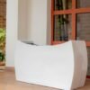 Curvy Trough Fiberglass Planter 60cm, view 3