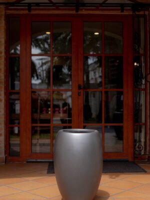 Cylinder Fiberglass Planter 61cm