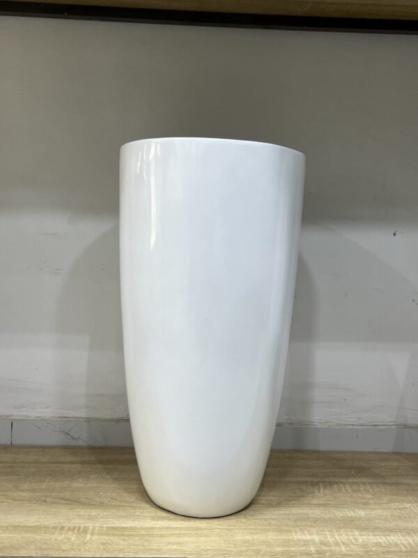 Cylindrical (Medium) Fibrecast Planter 70cm Cylindrical (Medium) Fibrecast Planter 70cm, view 4