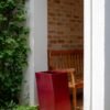 Falling Square Fiberglass Planter 65cm Falling Square Fiberglass Planter 65cm