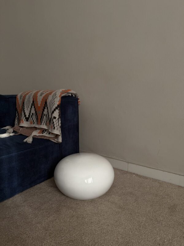 Flat Decor Ball Fibrecast Planter 24cm, view 2