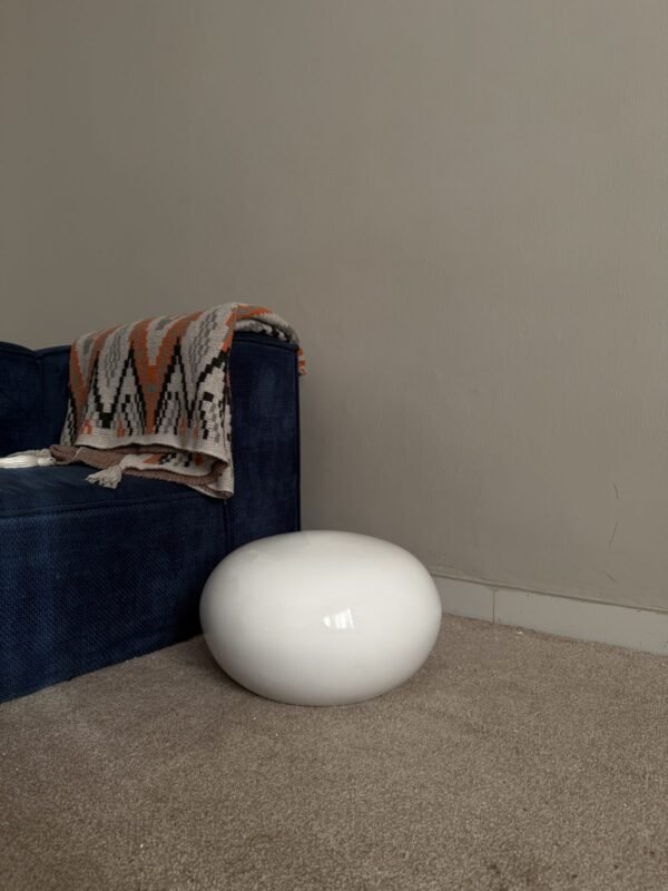 Flat Decor Ball Fibrecast Planter 24cm, view 3
