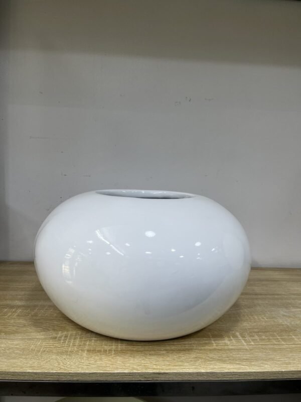 Flat Orbis Fibrecast Planter 24cm Flat Orbis Fibrecast Planter 24cm