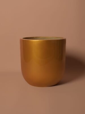 Gold Orion Fibrecast Planter 42cm Gold Orion Fibrecast Planter 42cm