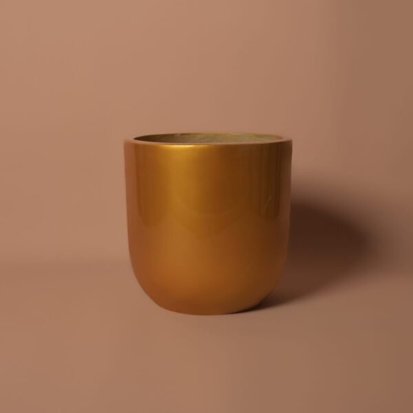 Gold Orion Fibrecast Planter 42cm