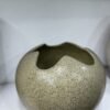 Granite Brown Wobble Pot Fibrecast Planter 30cm