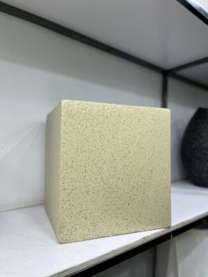 Granite Cube (Medium) Fibrecast Planter 40cm