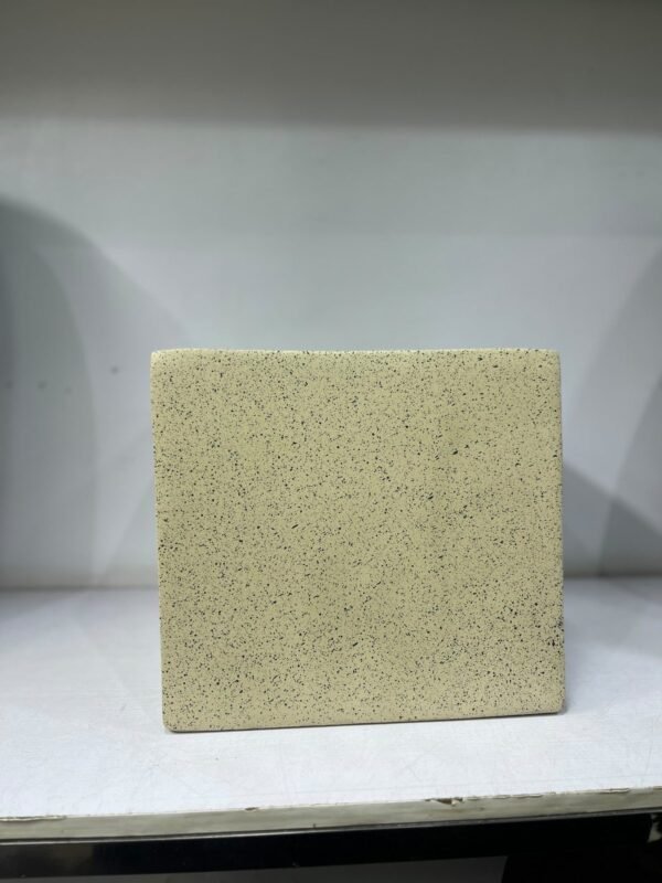 Granite Cube (Medium) Fibrecast Planter 40cm Granite Cube (Medium) Fibrecast Planter 40cm, view 3