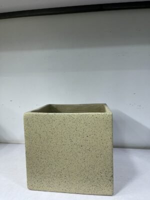 Granite Cube (Small) Fibrecast Planter 30cm