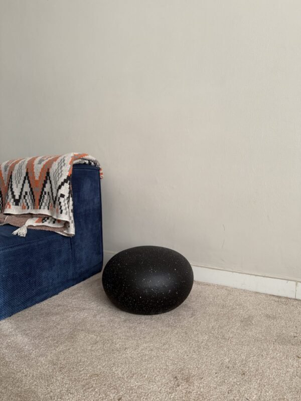Granite Flat Decor Ball Fibrecast Planter 24cm Granite Flat Decor Ball Fibrecast Planter 24cm
