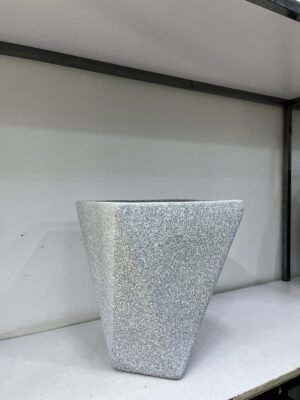 Granite Hexa (Medium) Fibrecast Planter 36cm Granite Hexa (Medium) Fibrecast Planter 36cm