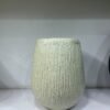 Granite Nude Rough Small Merlot Fibrecast Planter 42cm, view 2
