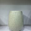 Granite Nude Rough Small Merlot Fibrecast Planter 42cm, view 4