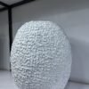 Granite White Sandblast Evo (Small) Fibrecast Planter 50cm, view 2