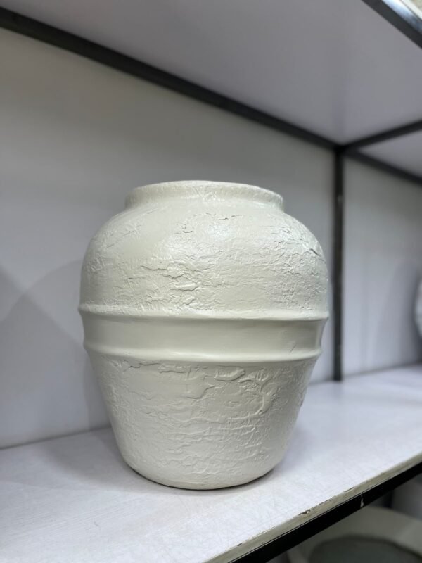 Kumbaya Pot (Off-White) Antique Pot 47cm Kumbaya Pot (Off-White) Antique Pot 47cm, view 2