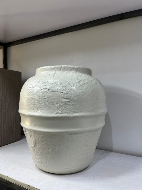 Kumbaya Pot (Off-White) Antique Pot 47cm Kumbaya Pot (Off-White) Antique Pot 47cm, view 3