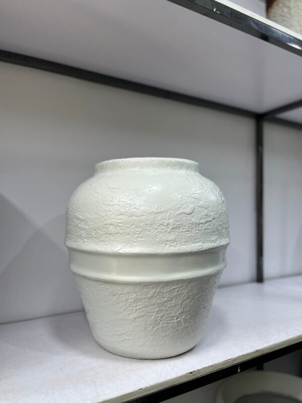 Kumbaya Pot (Off-White) Antique Pot 47cm Kumbaya Pot (Off-White) Antique Pot 47cm, view 5