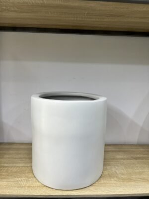 Low Cylindrical Fibrecast Planter 40cm