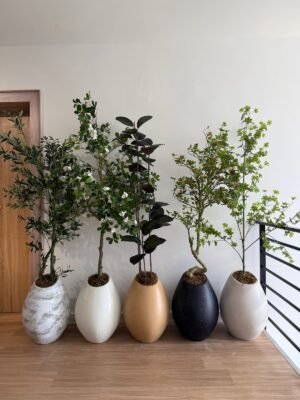 Mango Pot Collection Styled with Artificial Plants Mango Pot Collection Styled with Artificial Plants