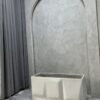 Medium Prism Trough Fibrecast Planter 38cm, view 2