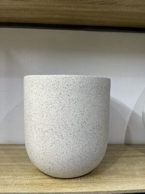 Nude Beige Granite Orion Fibrecast Planter 42cm Nude Beige Granite Orion Fibrecast Planter 42cm