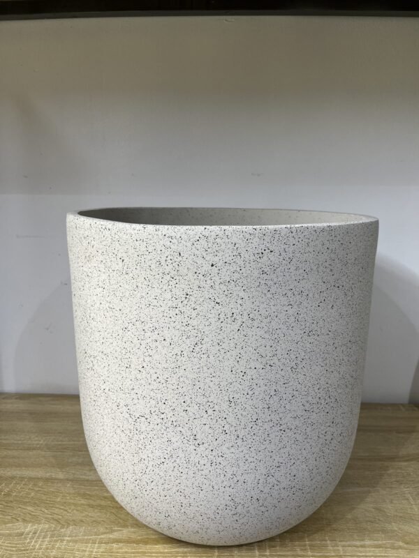 Nude Beige Granite Orion Fibrecast Planter 42cm Nude Beige Granite Orion Fibrecast Planter 42cm, view 4