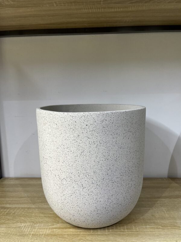 Nude Beige Granite Orion Fibrecast Planter 42cm Nude Beige Granite Orion Fibrecast Planter 42cm, view 5