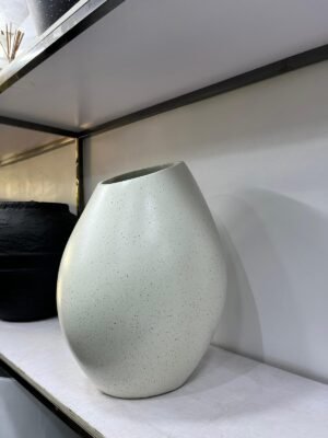 Pale Mango Pot Fibrecast Planter 55cm Pale Mango Pot Fibrecast Planter 55cm