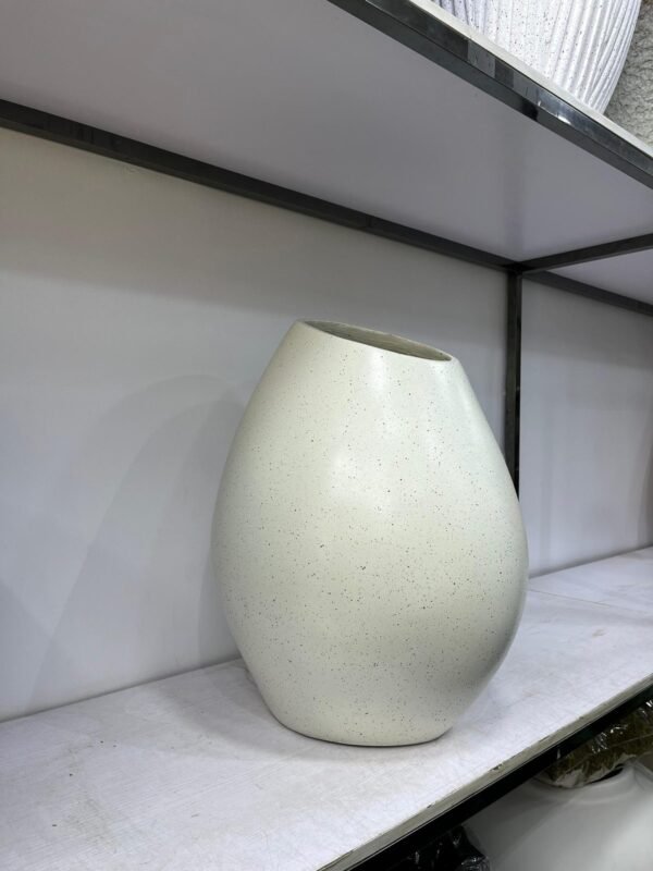 Pale Mango Pot Fibrecast Planter 55cm, view 2
