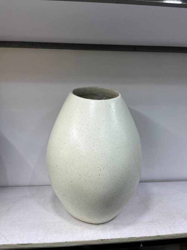Pale Mango Pot Fibrecast Planter 55cm, view 3