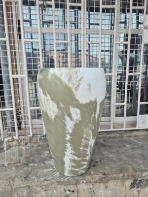 Patched Big Rotunda Fibrecast Planter 70cm Patched Big Rotunda Fibrecast Planter 70cm