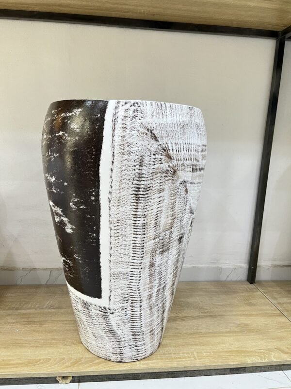 Rustic Big Rotunda Fibrecast Planter 70cm, view 2