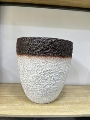 Sandblast Bowl Fibrecast Planter 42cm Sandblast Bowl Fibrecast Planter 42cm