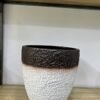 Sandblast Bowl Fibrecast Planter 42cm Sandblast Bowl Fibrecast Planter 42cm, view 2