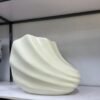 Seashell Pot (Off-White) Fibrecast Planter 50cm, view 2