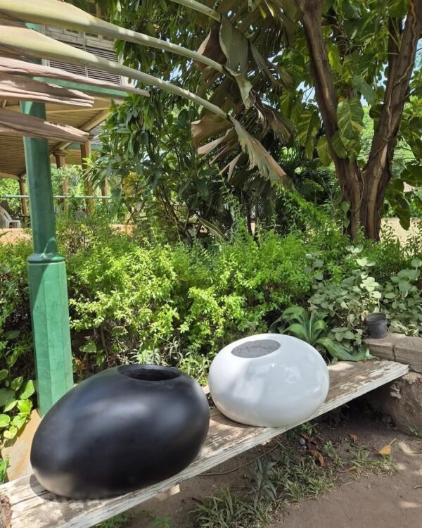 Shoe Pot Fibrecast Planter 56cm, view 2